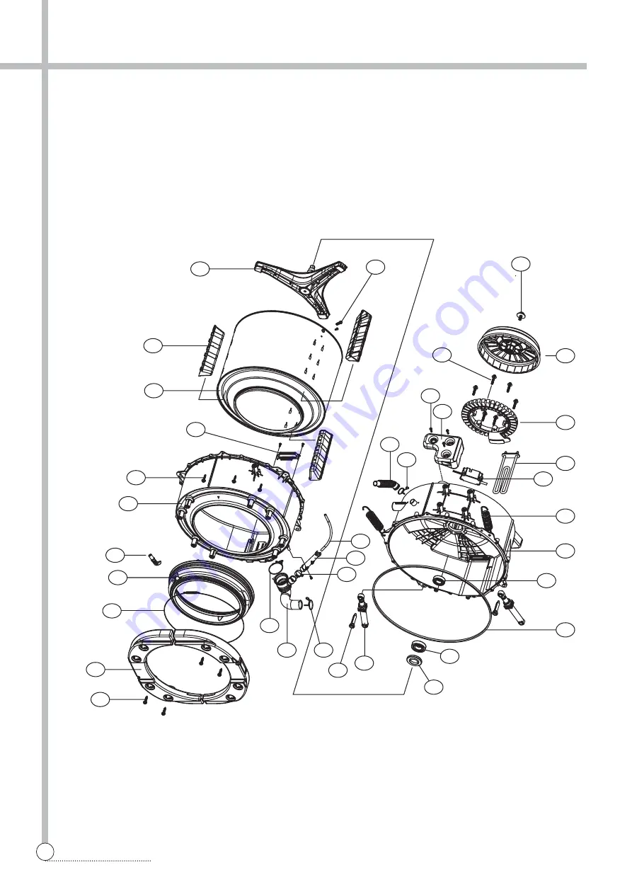 DAEWOO ELECTRONICS DWD-HB1411 Service Manual Download Page 19