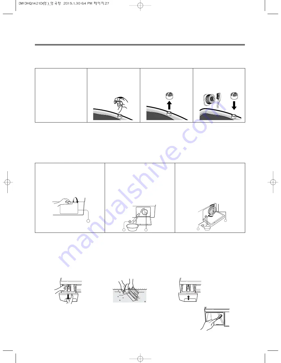 DAEWOO ELECTRONICS DWDHQ1421D Скачать руководство пользователя страница 27