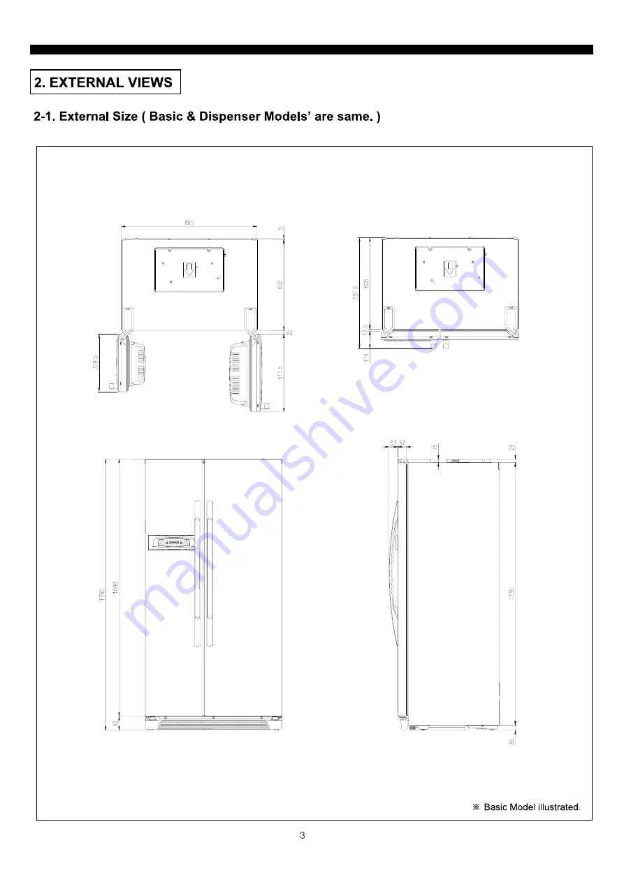 DAEWOO ELECTRONICS FRN-U20IC Скачать руководство пользователя страница 4