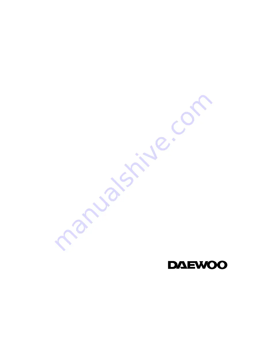 DAEWOO ELECTRONICS KOR-61850N Service Manual Download Page 31