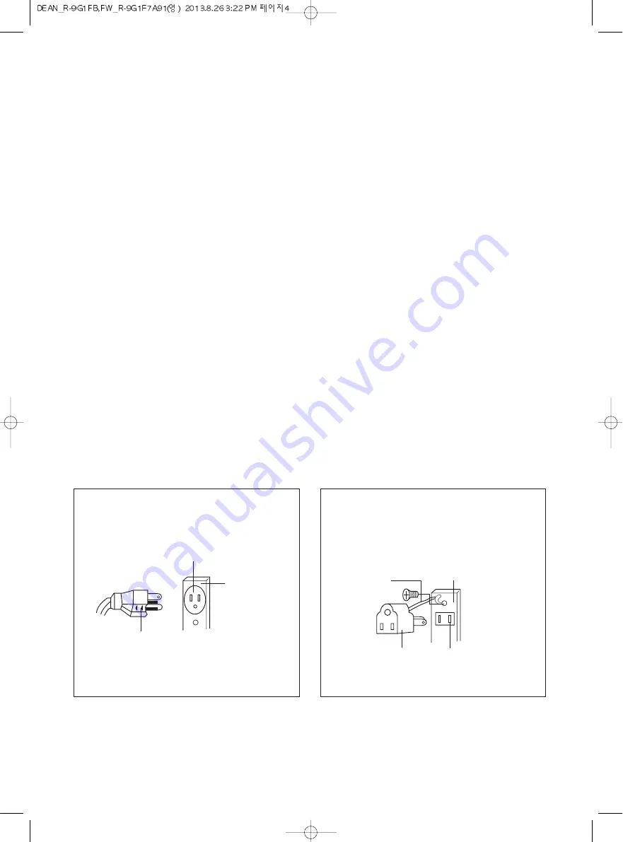 DAEWOO ELECTRONICS KOR-9G1FB Operating Instructions & Cook Book Download Page 5