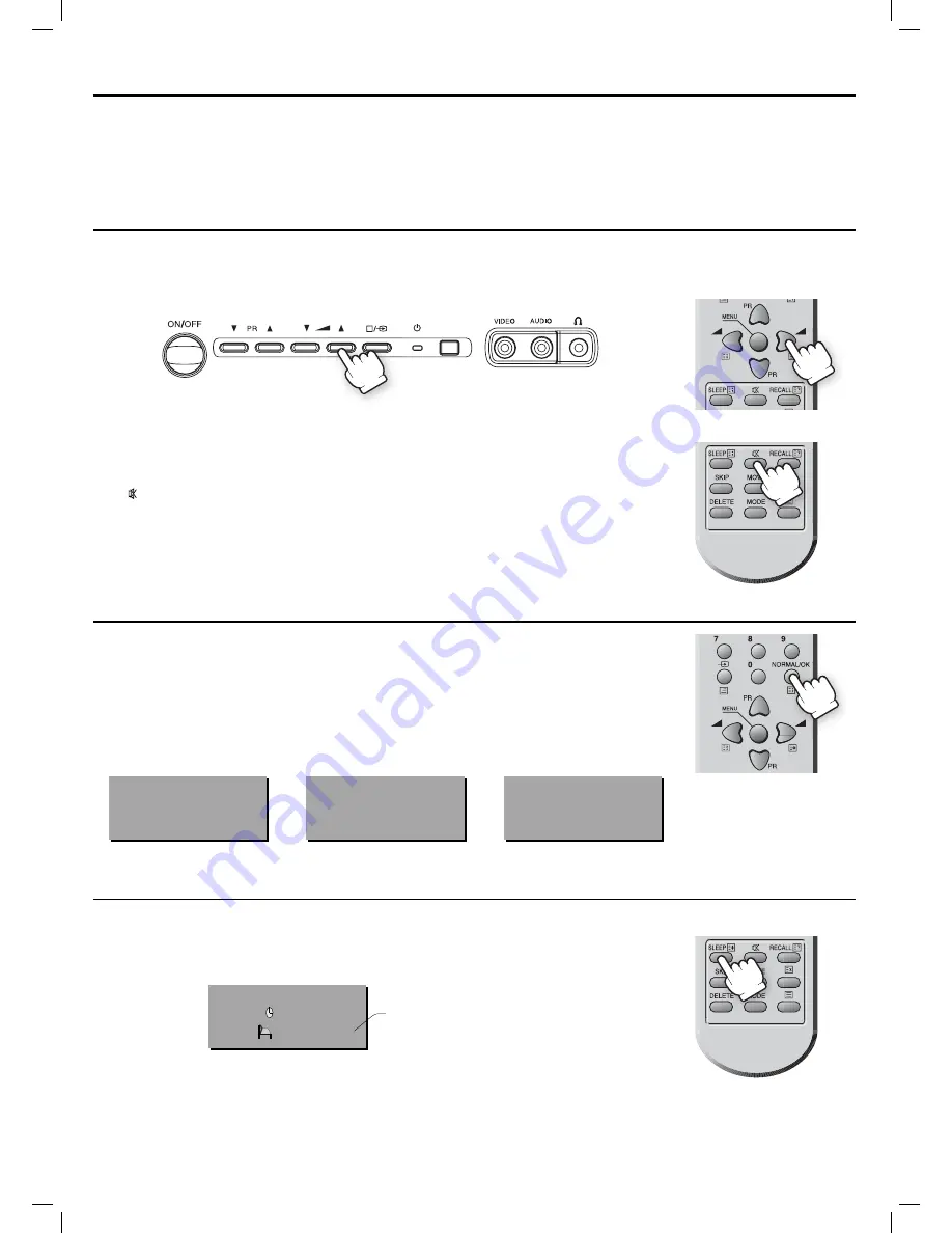 Daewoo 15U7LT Instruction Manual Download Page 8