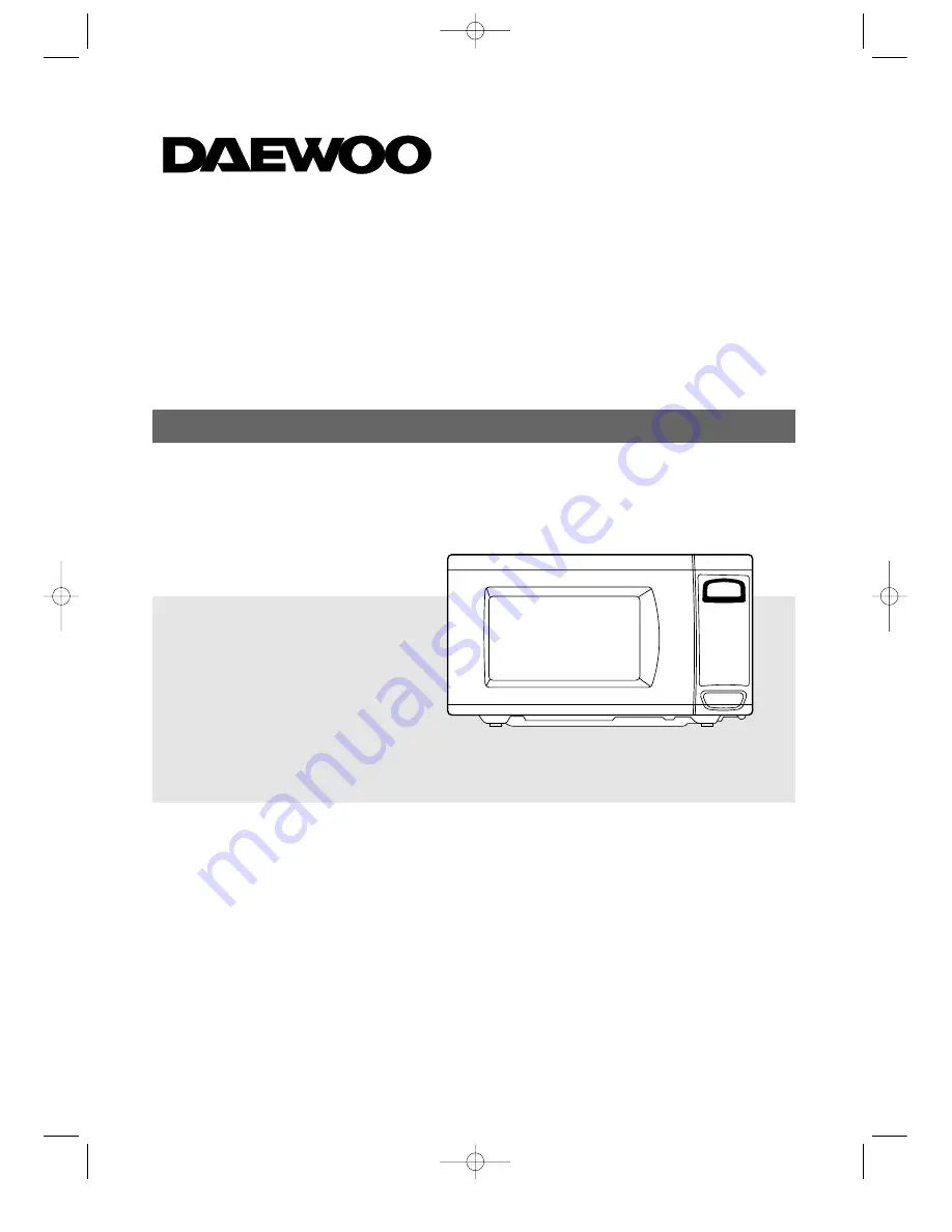 Daewoo 1A0ASL Operating Instructions Manual Download Page 1