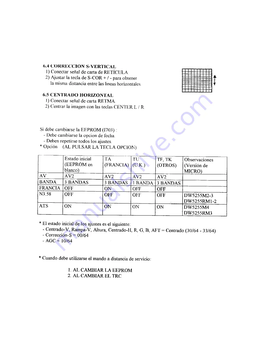 Daewoo 2898ST Service Manual Download Page 8