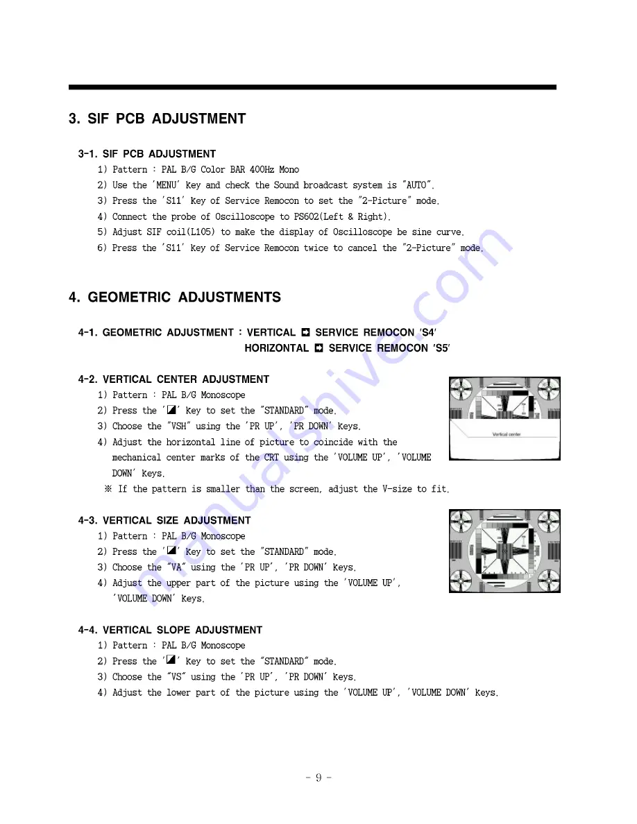 Daewoo 29Z9PIP Service Manual Download Page 13