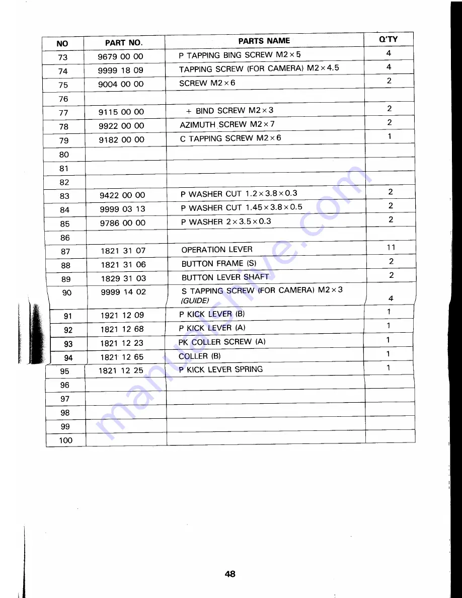 Daewoo AMI-960 Service Manual Download Page 67