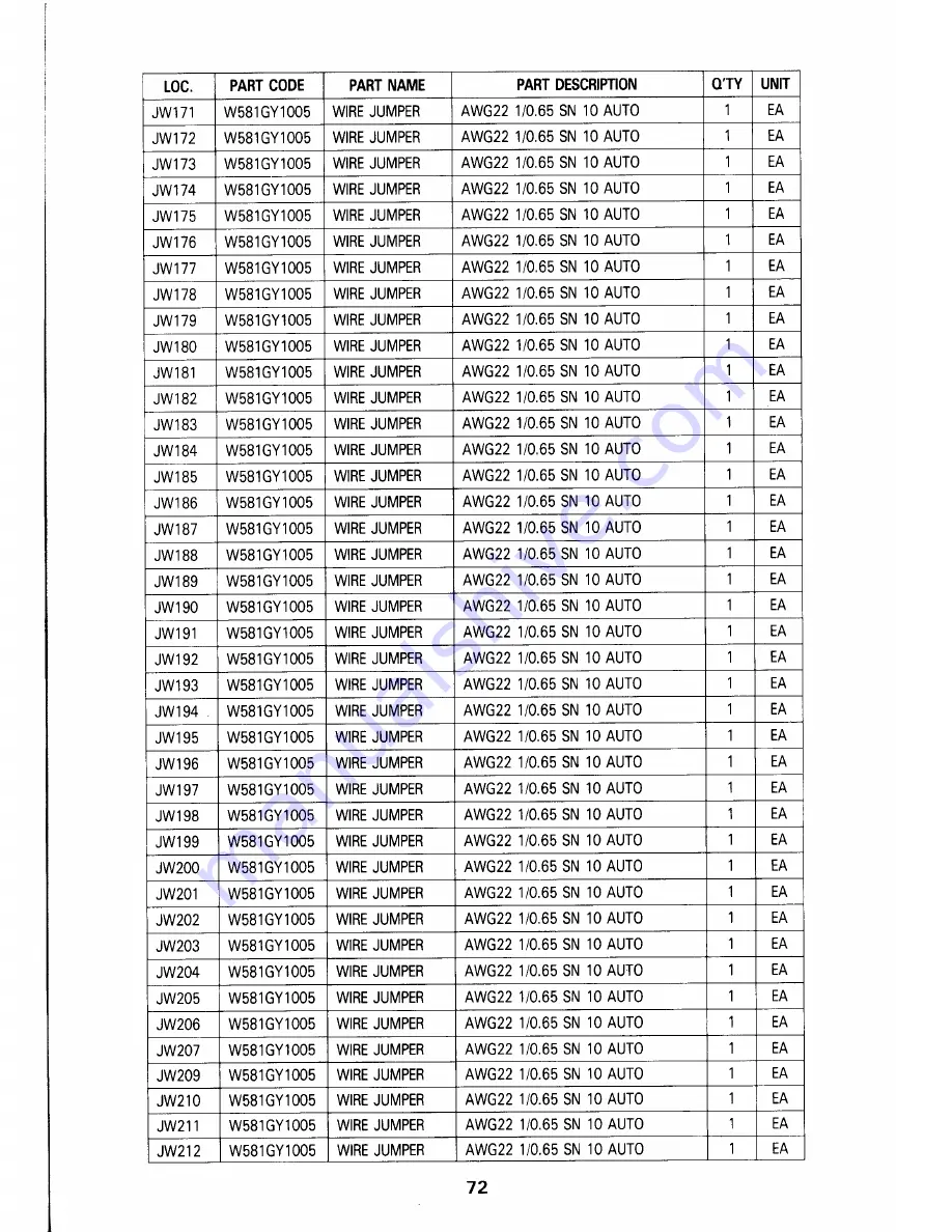 Daewoo AMI-960 Service Manual Download Page 87