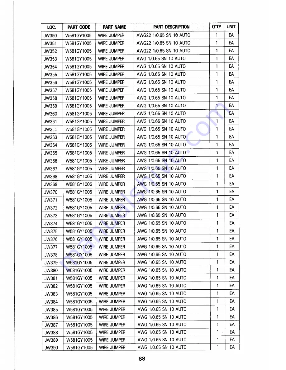 Daewoo AMI-960 Service Manual Download Page 103