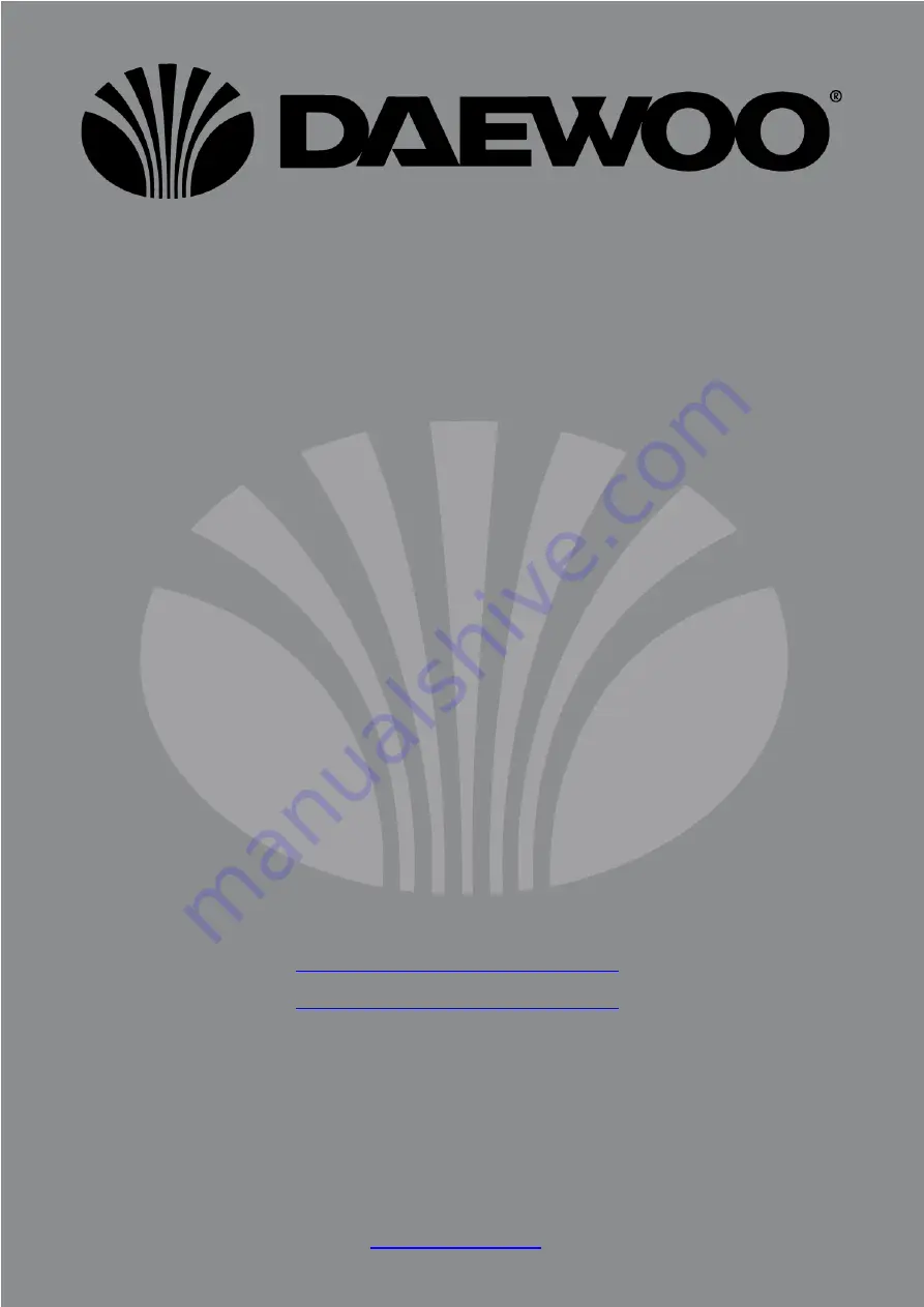 Daewoo Argyle SDA1820 User Manual Download Page 11