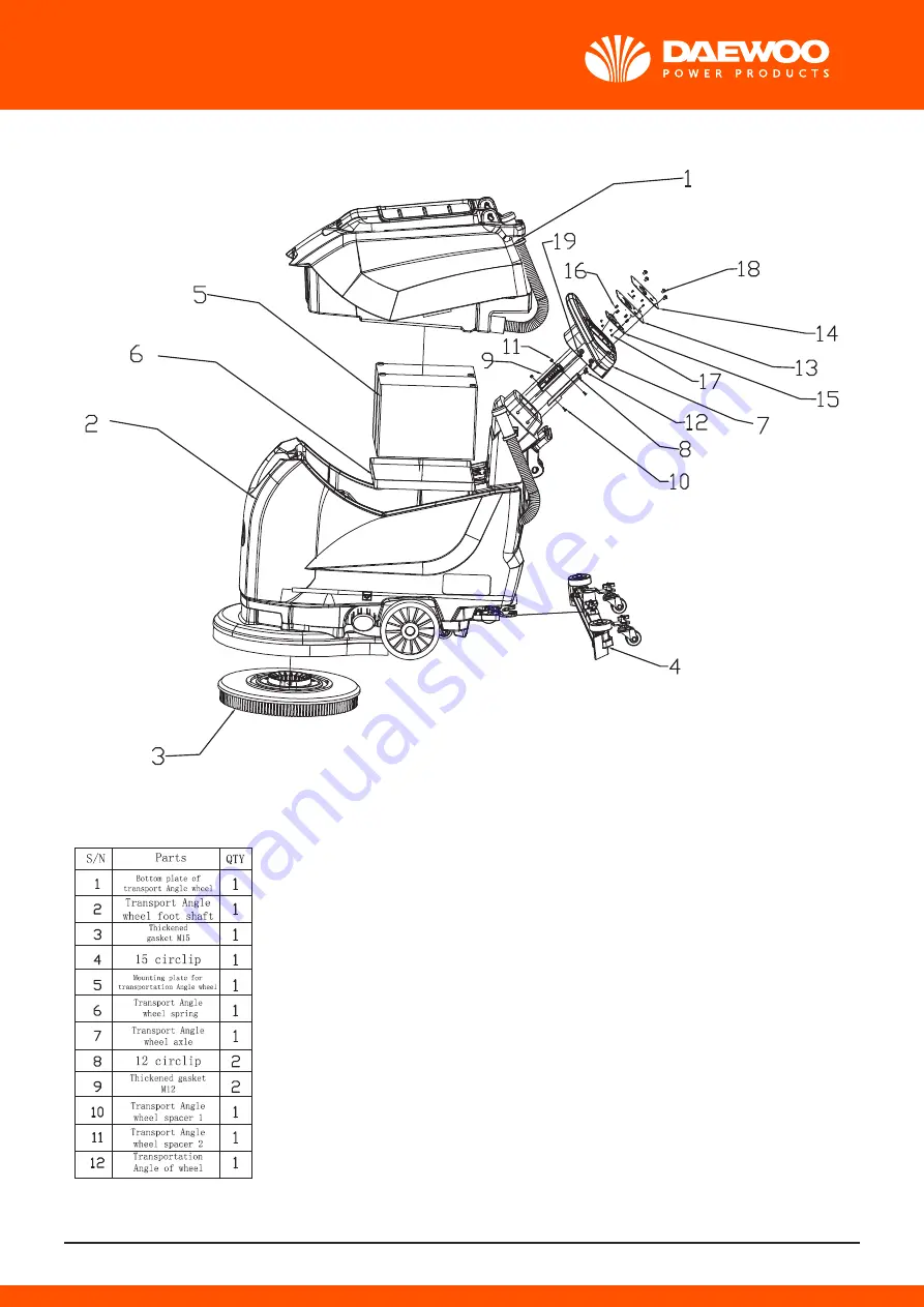 Daewoo DAFL50A User Manual Download Page 22