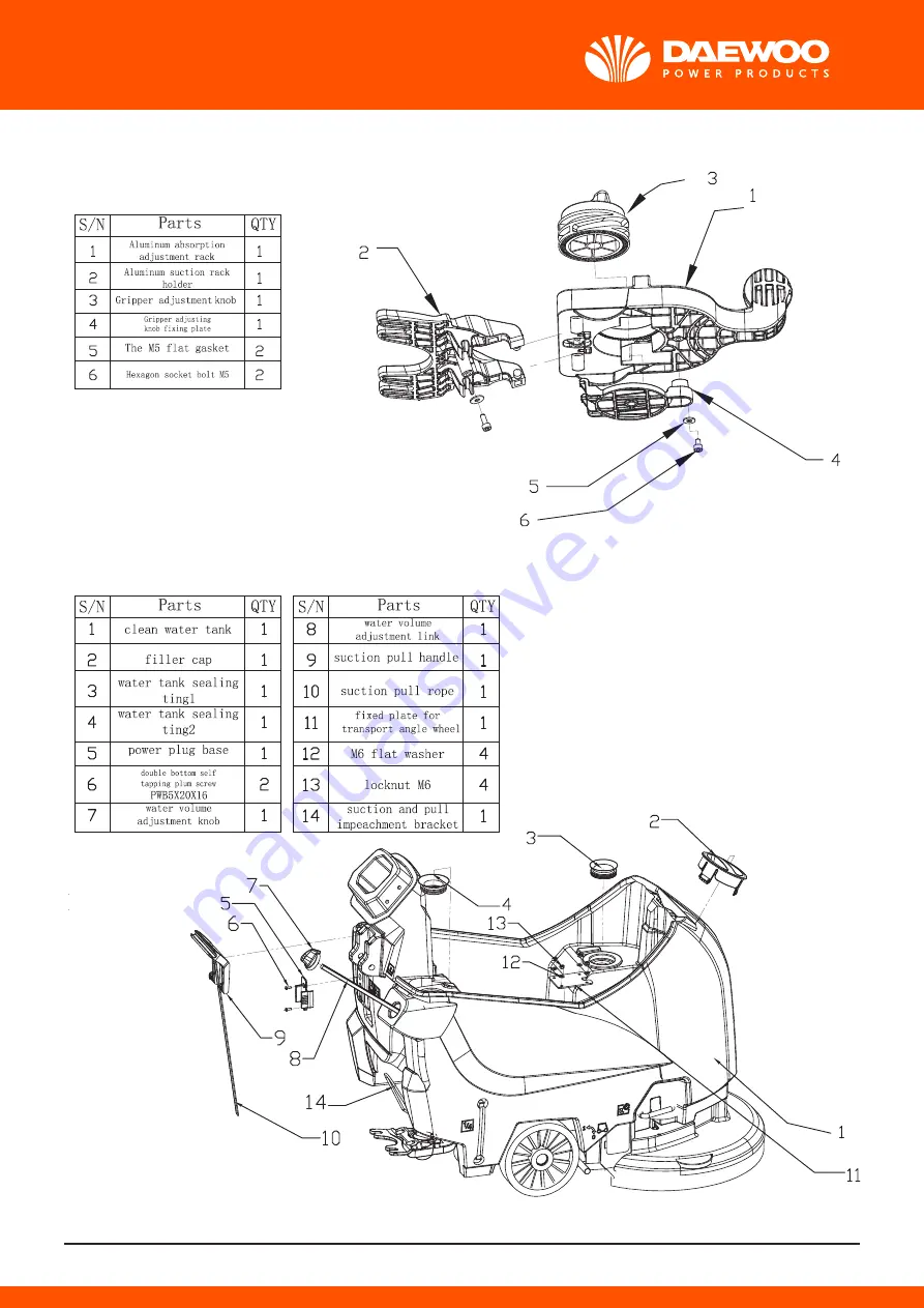 Daewoo DAFL50A User Manual Download Page 24