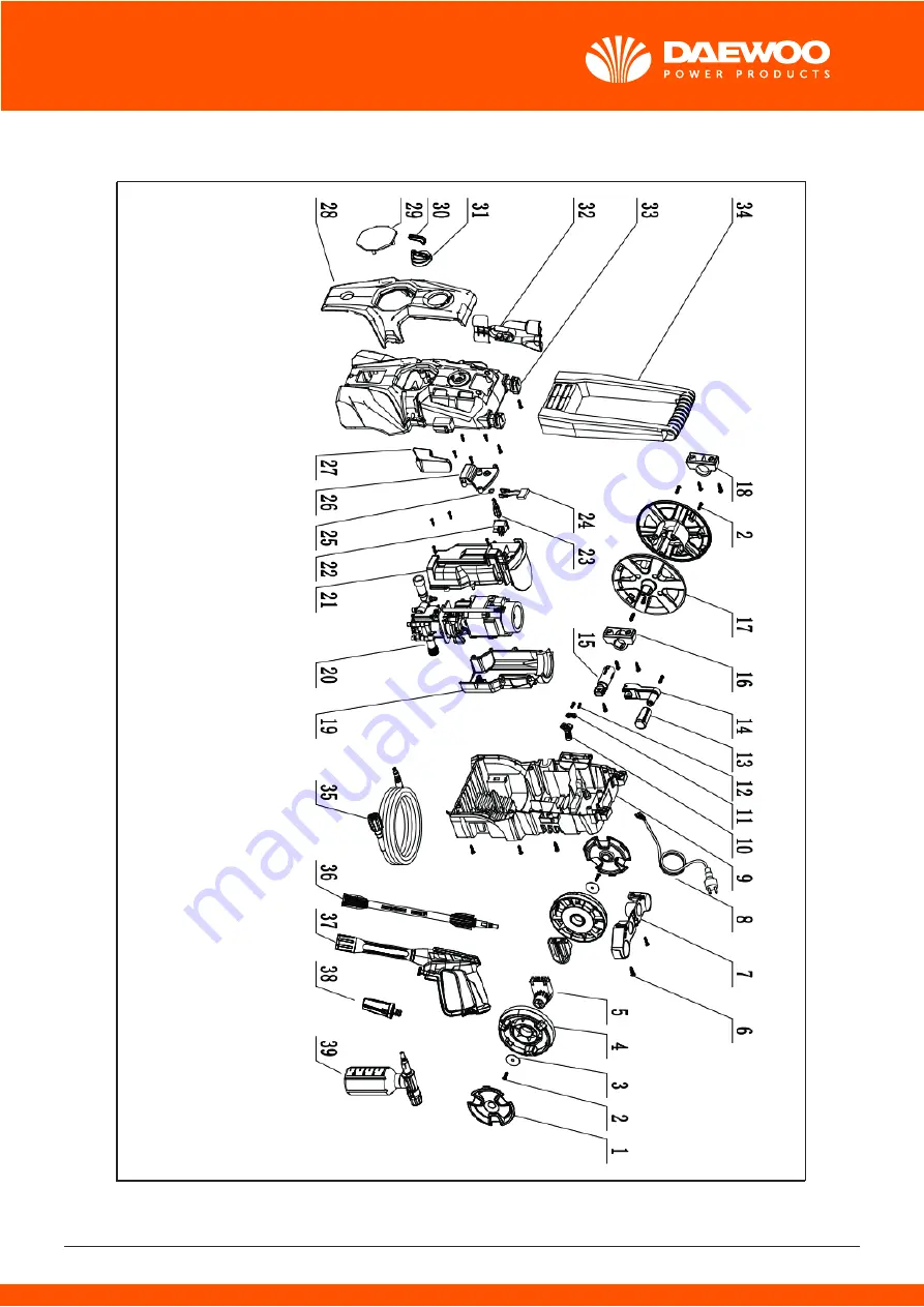 Daewoo DAX135-1600 Скачать руководство пользователя страница 36