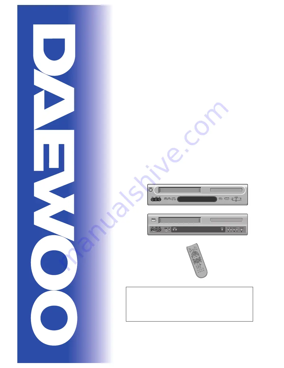 Daewoo DC-A84D1P Service Manual Download Page 1