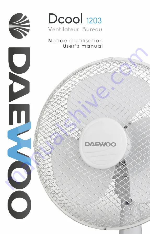 Daewoo Dcool 1203 User Manual Download Page 1