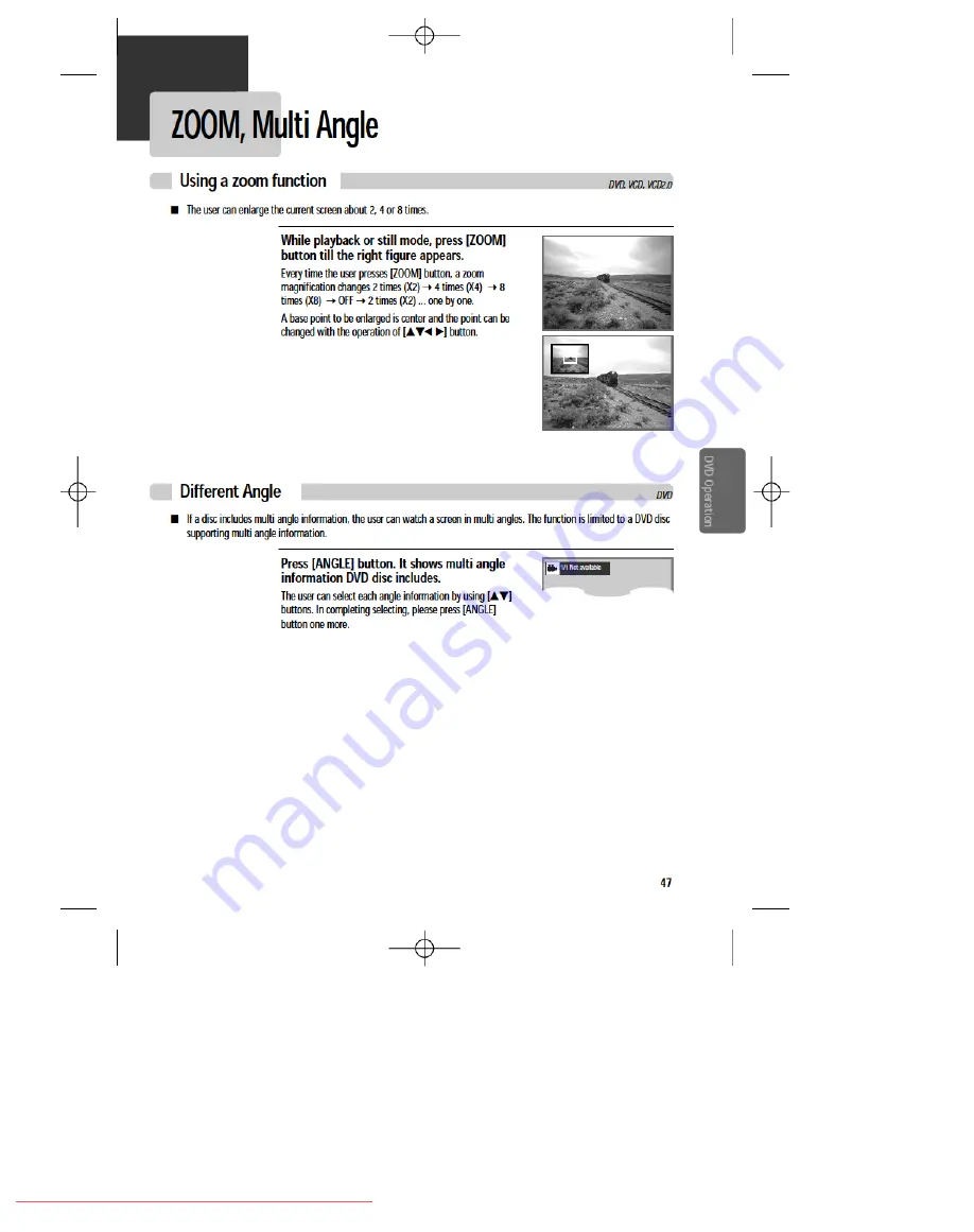 Daewoo DCR-7120D User Manual Download Page 49