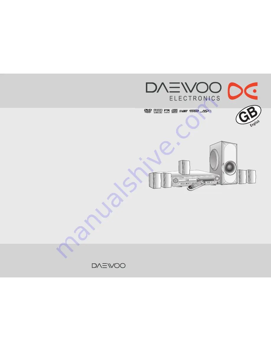 Daewoo DHC-X150E Instruction Manual Download Page 1