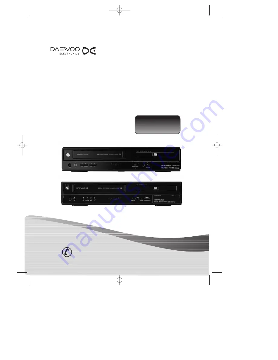 Daewoo DRVT-40 Instruction Manual Download Page 1