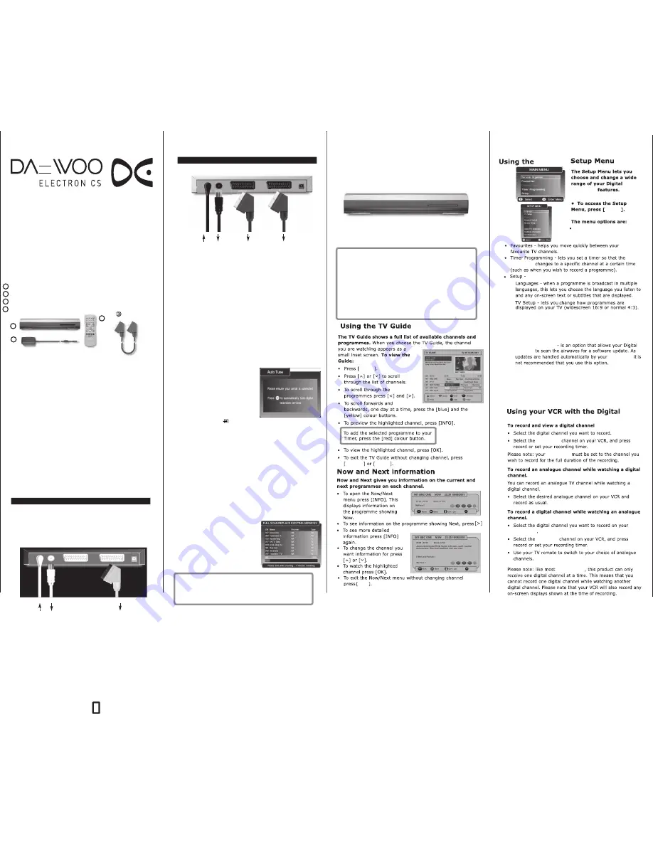 Daewoo DSD-9430 Скачать руководство пользователя страница 1