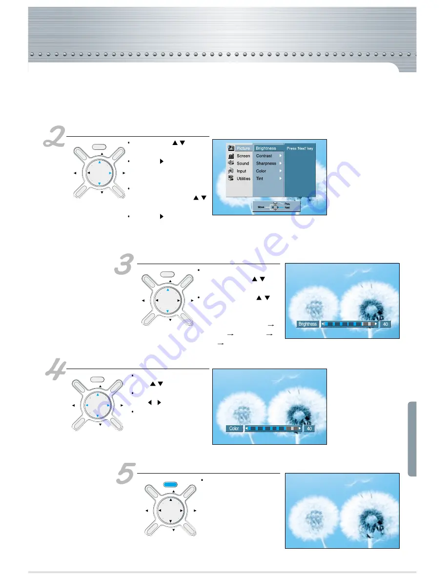 Daewoo DSJ-6000LN Instruction Manual Download Page 50