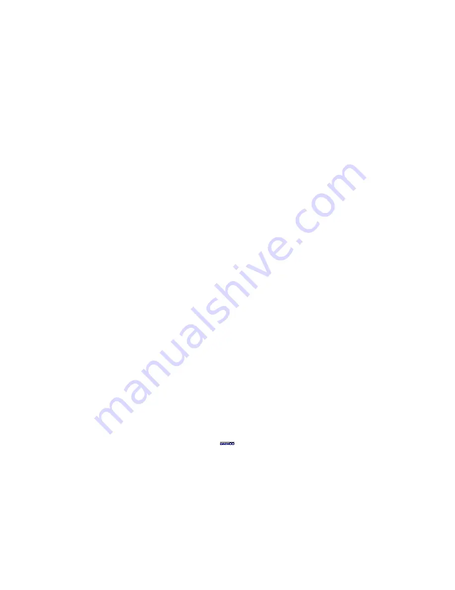 Daewoo DTC-25G1VM Service Manual Download Page 32