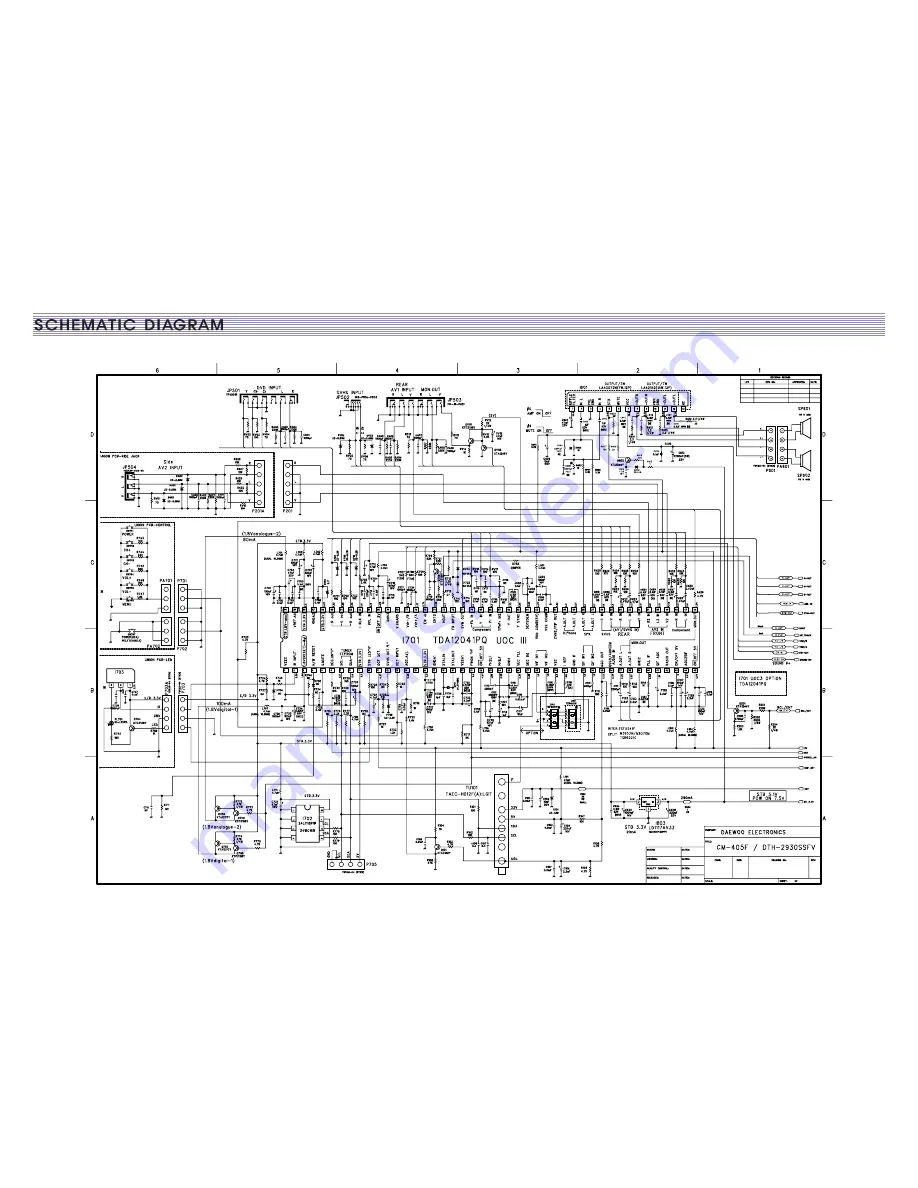 Daewoo DTH-2930SSFV Service Manual Download Page 51