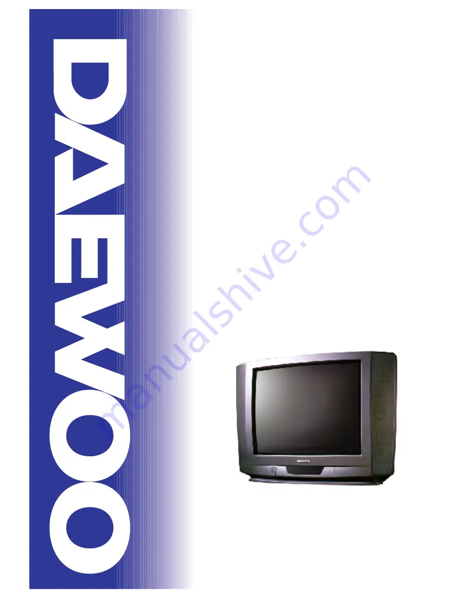 Daewoo DTJ-28A6F Service Manual Download Page 1