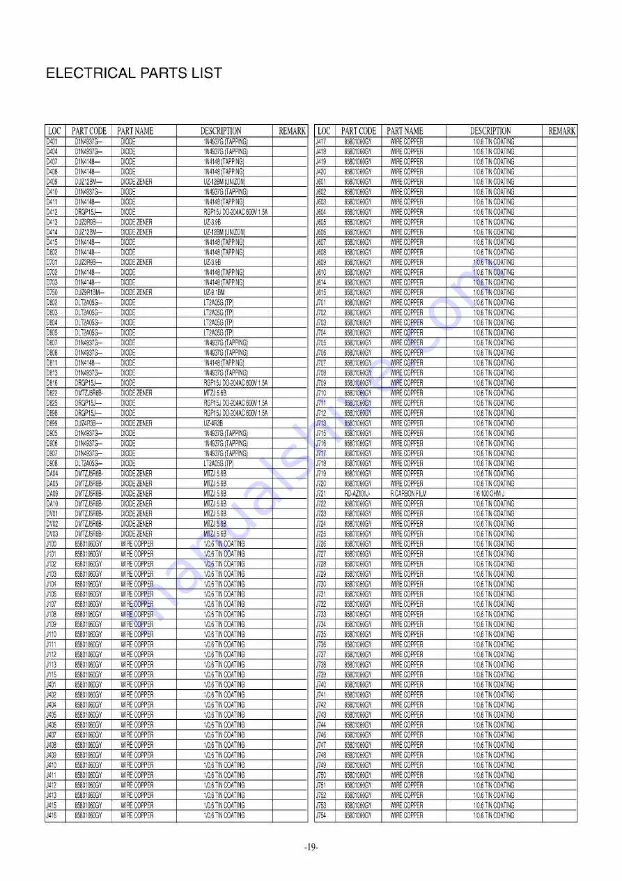 Daewoo DTM-2930MP Service Manual Download Page 20