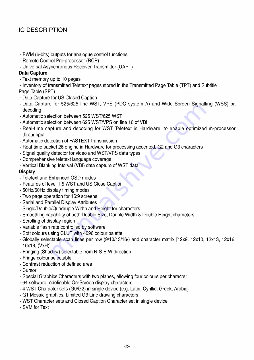 Daewoo DTM-2930MP Скачать руководство пользователя страница 37