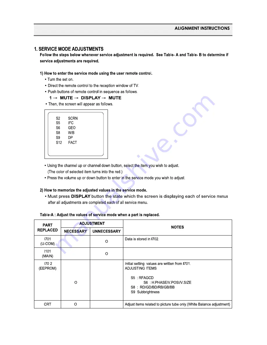 Daewoo DTQ-14D7SS Service Manual Download Page 6