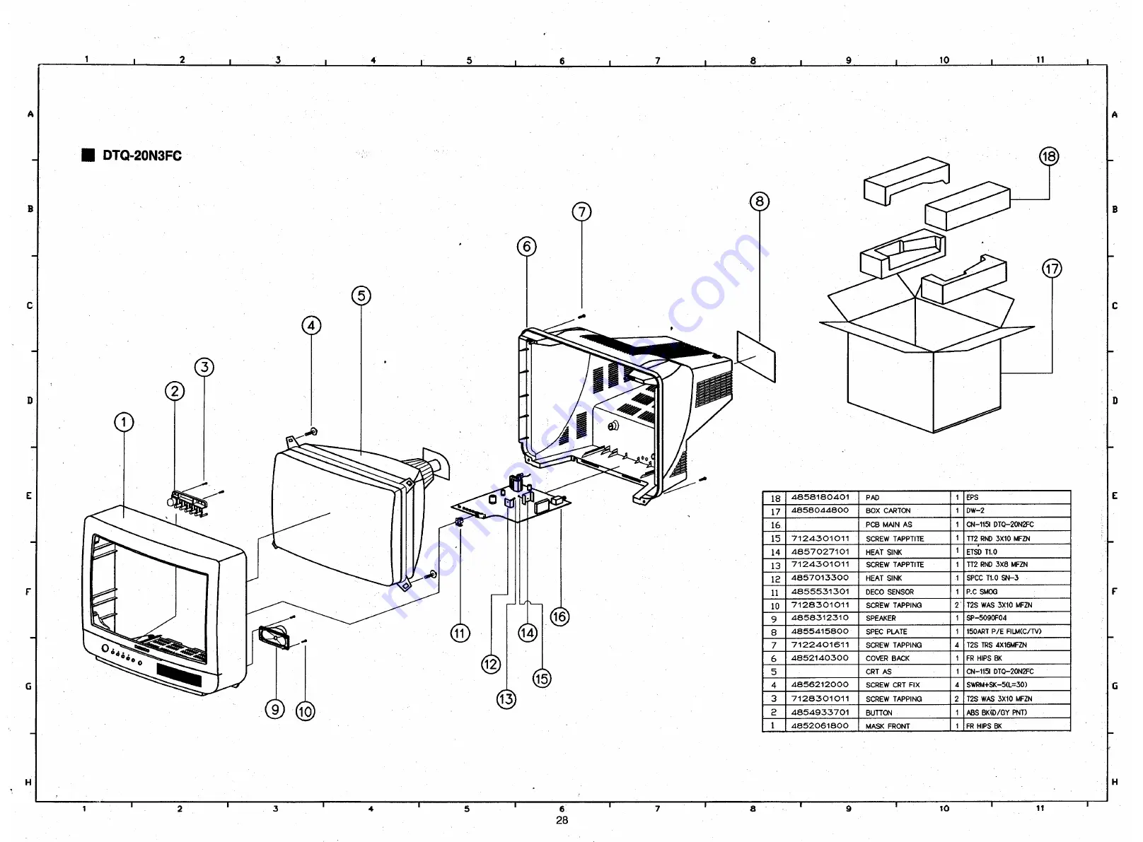 Daewoo DTQ-14J2FC Скачать руководство пользователя страница 27