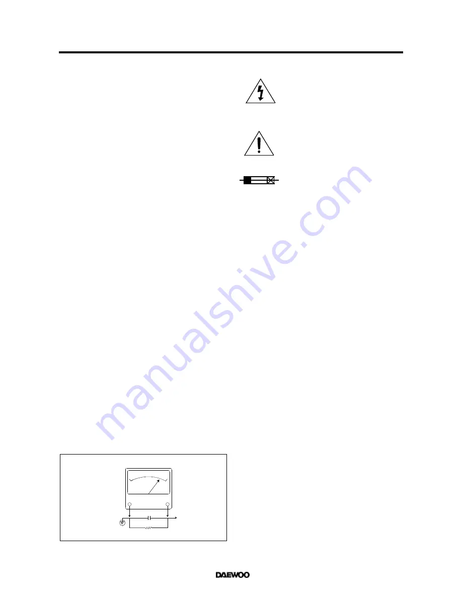 Daewoo DTQ-14U1FS/20U1FS Service Manual Download Page 4