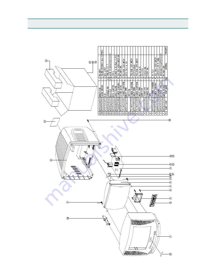 Daewoo DTQ-14V1FCN/20V1FCN Service Manual Download Page 24