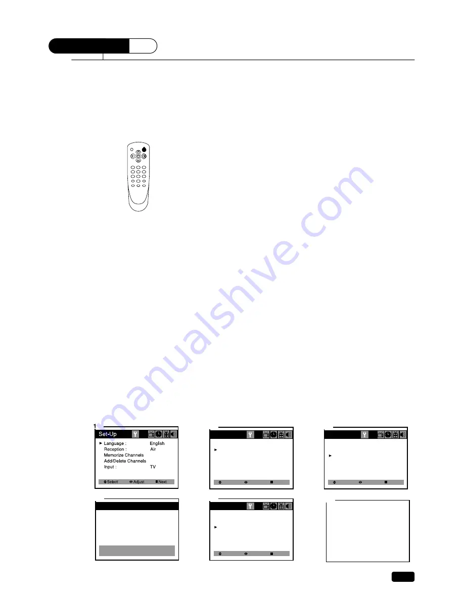 Daewoo DTQ 25S5FC Instruction Manual Download Page 14