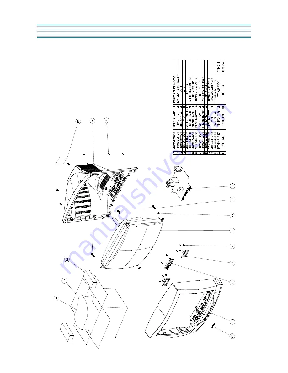 Daewoo DTQ-26S3FC Service Manual Download Page 13