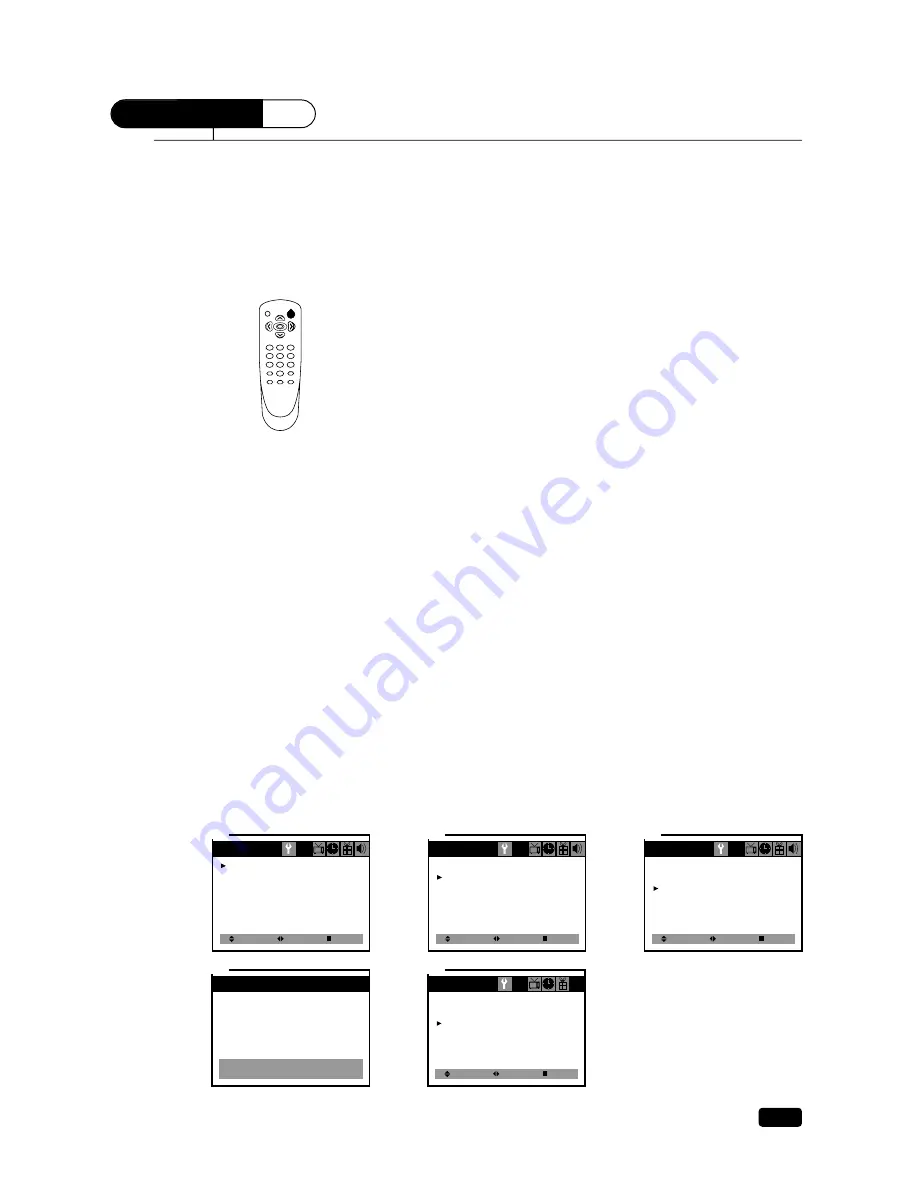 Daewoo DTQ-29M2FS Instruction Manual Download Page 13