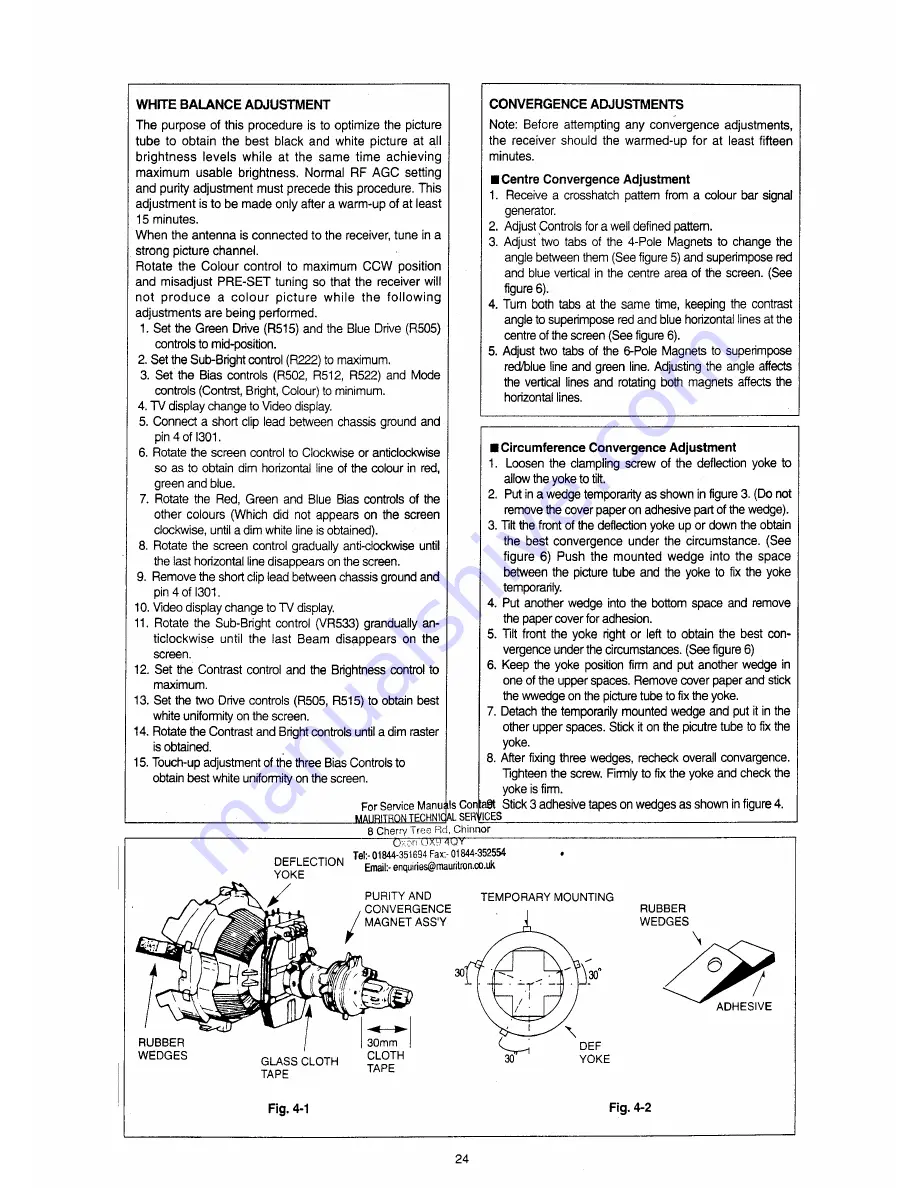 Daewoo DTT-2193TU Service Manual Download Page 24