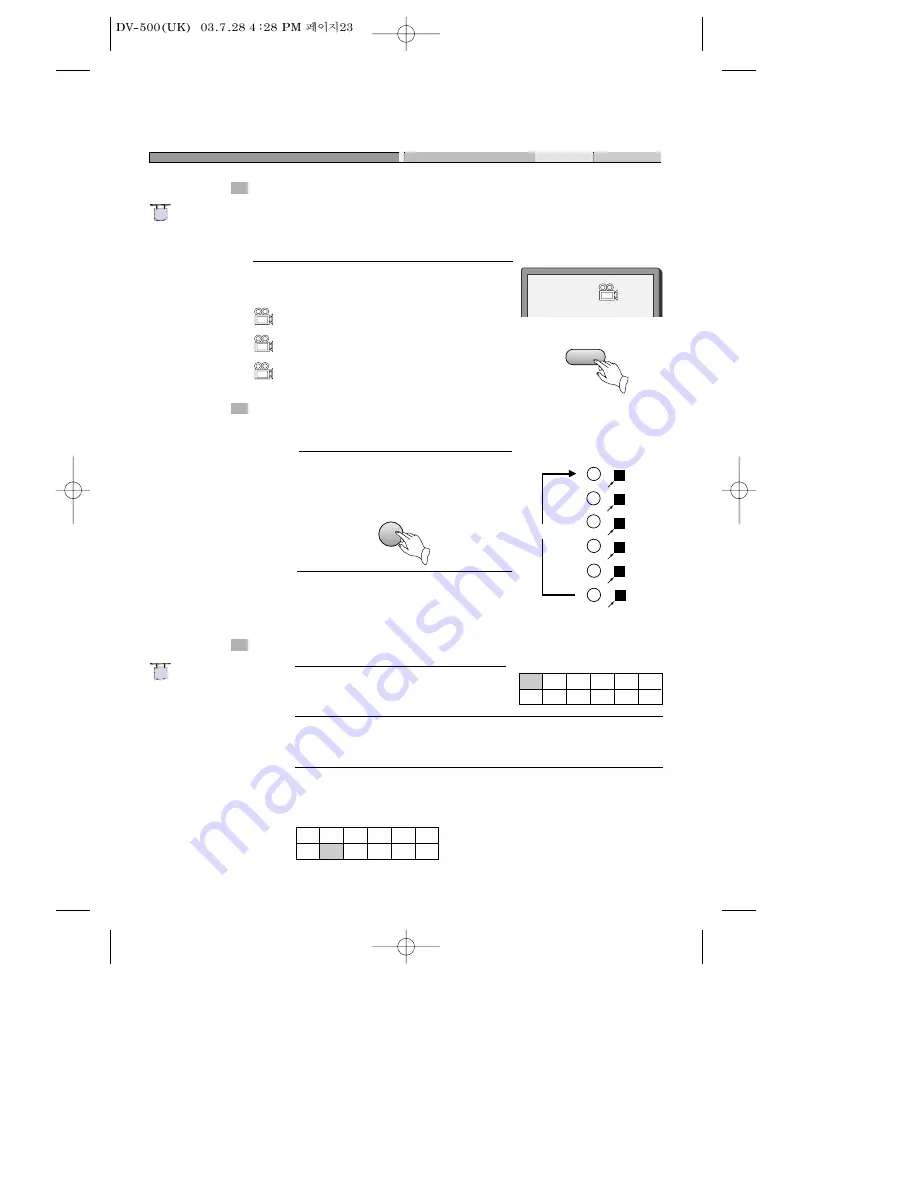 Daewoo DV-500 Owner'S Manual Download Page 24