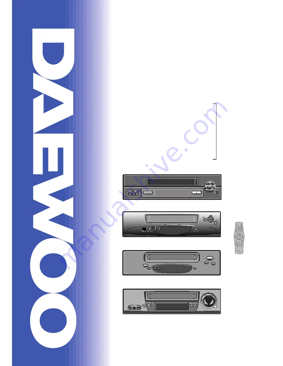 Daewoo DV-K211 Series Service Manual Download Page 1