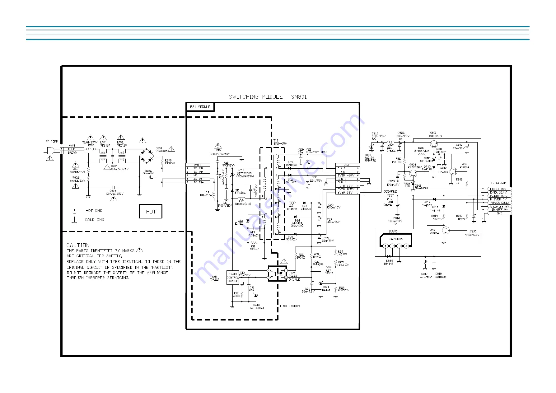 Daewoo DV-K580DZ-T Service Manual Download Page 30