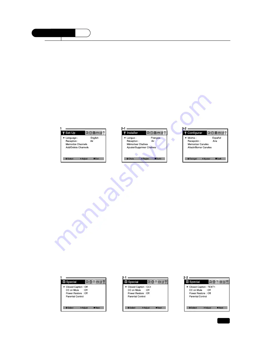 Daewoo DVQ 14H1FC Instruction Manual Download Page 34