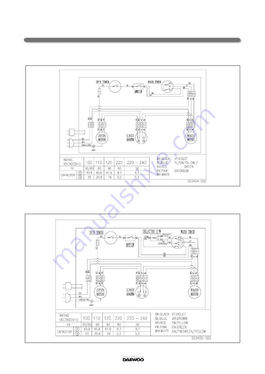 Daewoo DW-5014 Service Manual Download Page 6