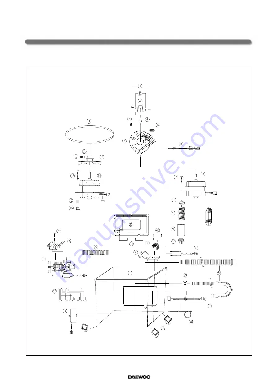 Daewoo DW-5014 Скачать руководство пользователя страница 21