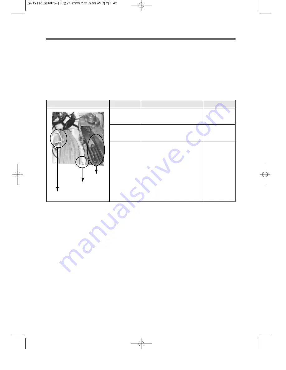 Daewoo DWC-ED1212 Service Manual Download Page 48