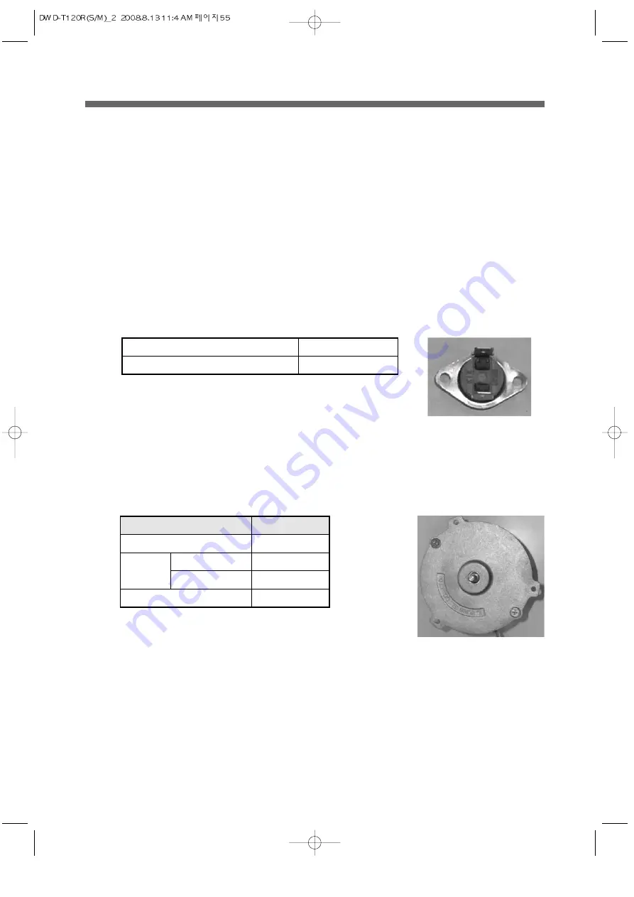 Daewoo DWC-UD1212 Service Manual Download Page 23