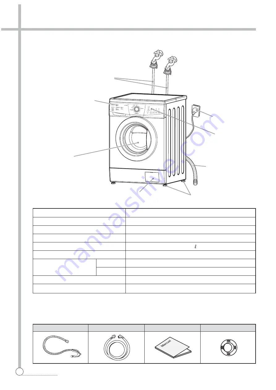 Daewoo DWD-AF1011 Service Manual Download Page 2