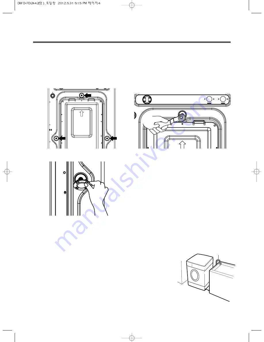 Daewoo DWD-FD2442 Instruction Manual Download Page 4