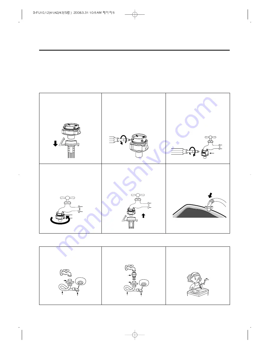 Daewoo DWD-FU1041 Instruction Manual Download Page 5