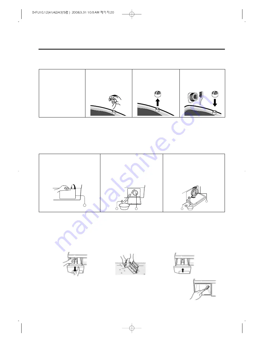 Daewoo DWD-FU1041 Instruction Manual Download Page 20