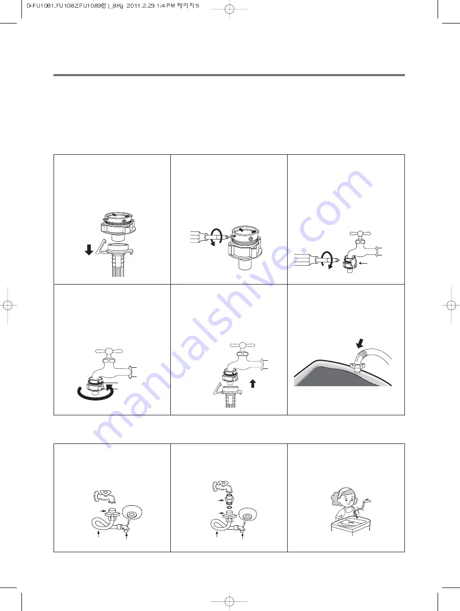 Daewoo DWD-FU1081 Instruction Manual Download Page 5