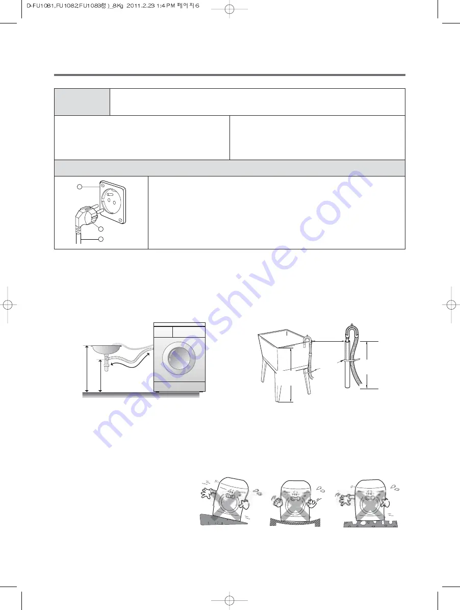 Daewoo DWD-FU1081 Скачать руководство пользователя страница 6